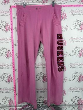 PINK Victoria's Secret pants huskers jones & Mitchell collabPink Logo Sweatpants